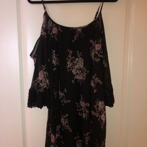 Cold shoulder dress